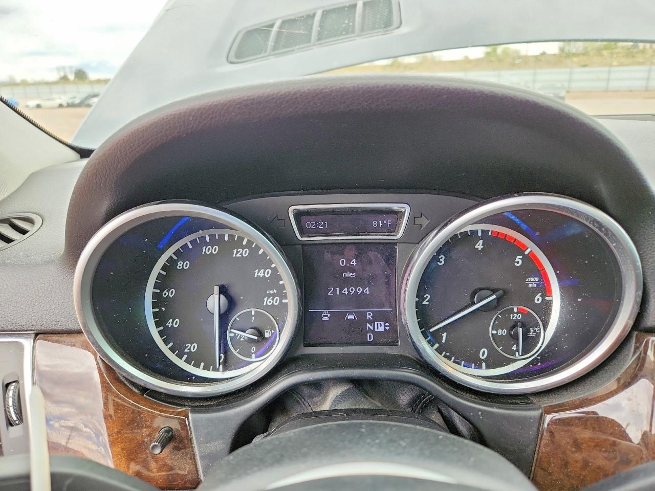 2012 MERCEDES-BENZ ML 350 BLU