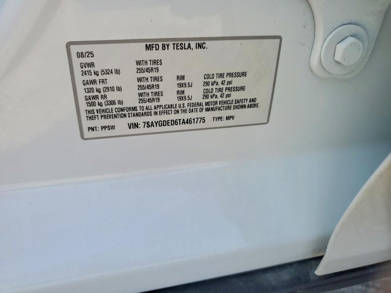 2026 TESLA MODEL Y