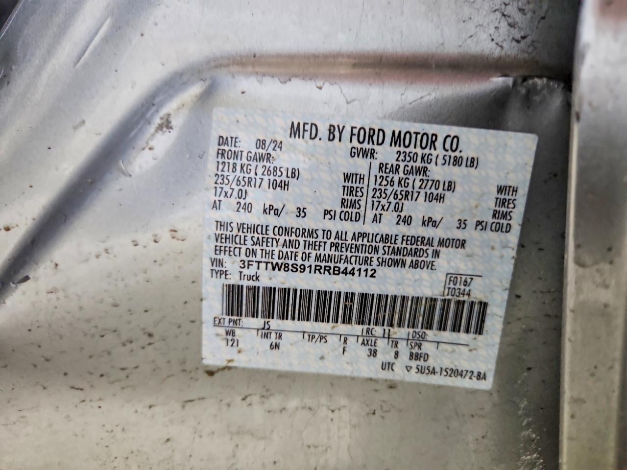 2024 FORD MAVERICK