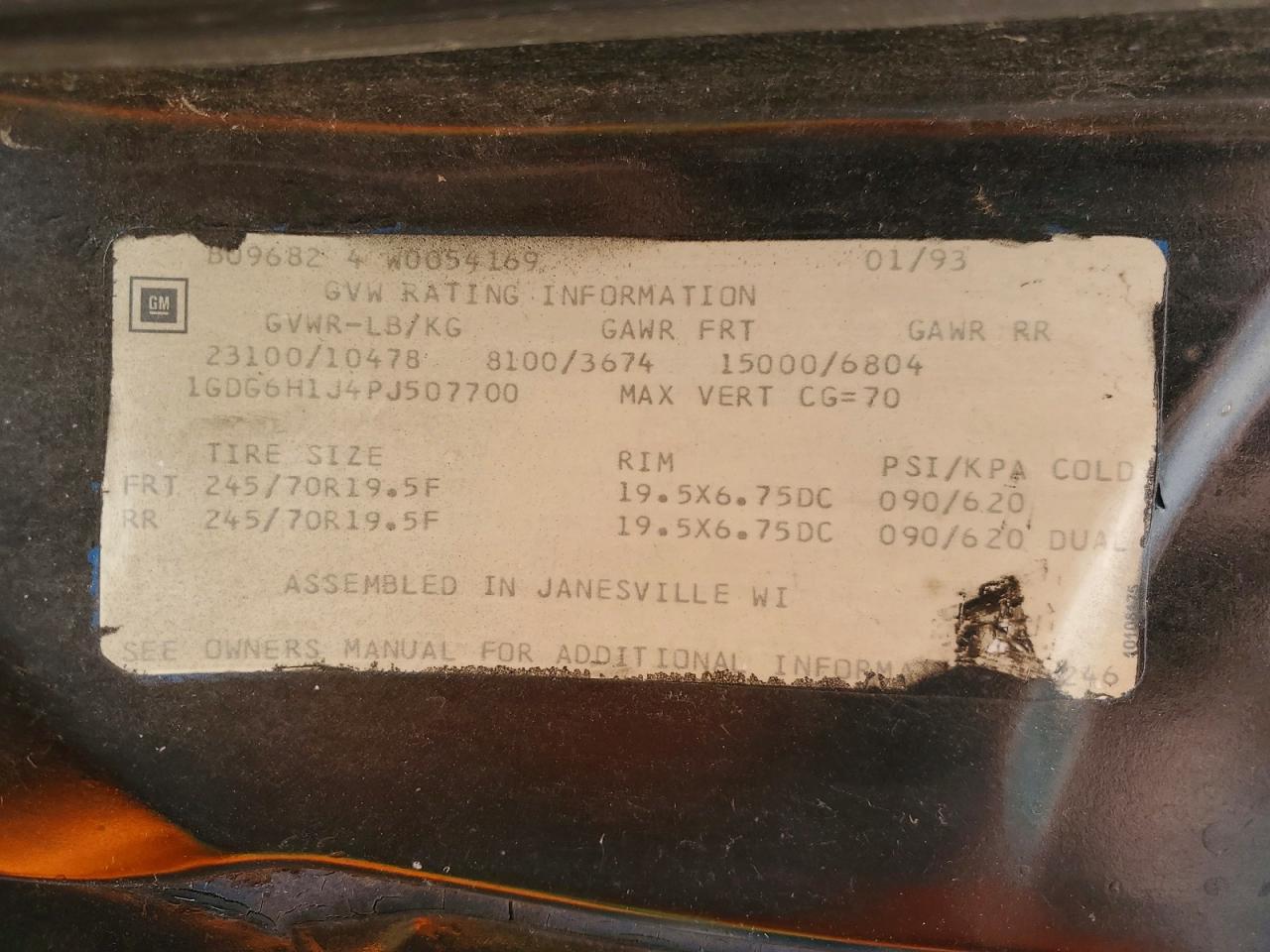 1993 GMC TOPKICK