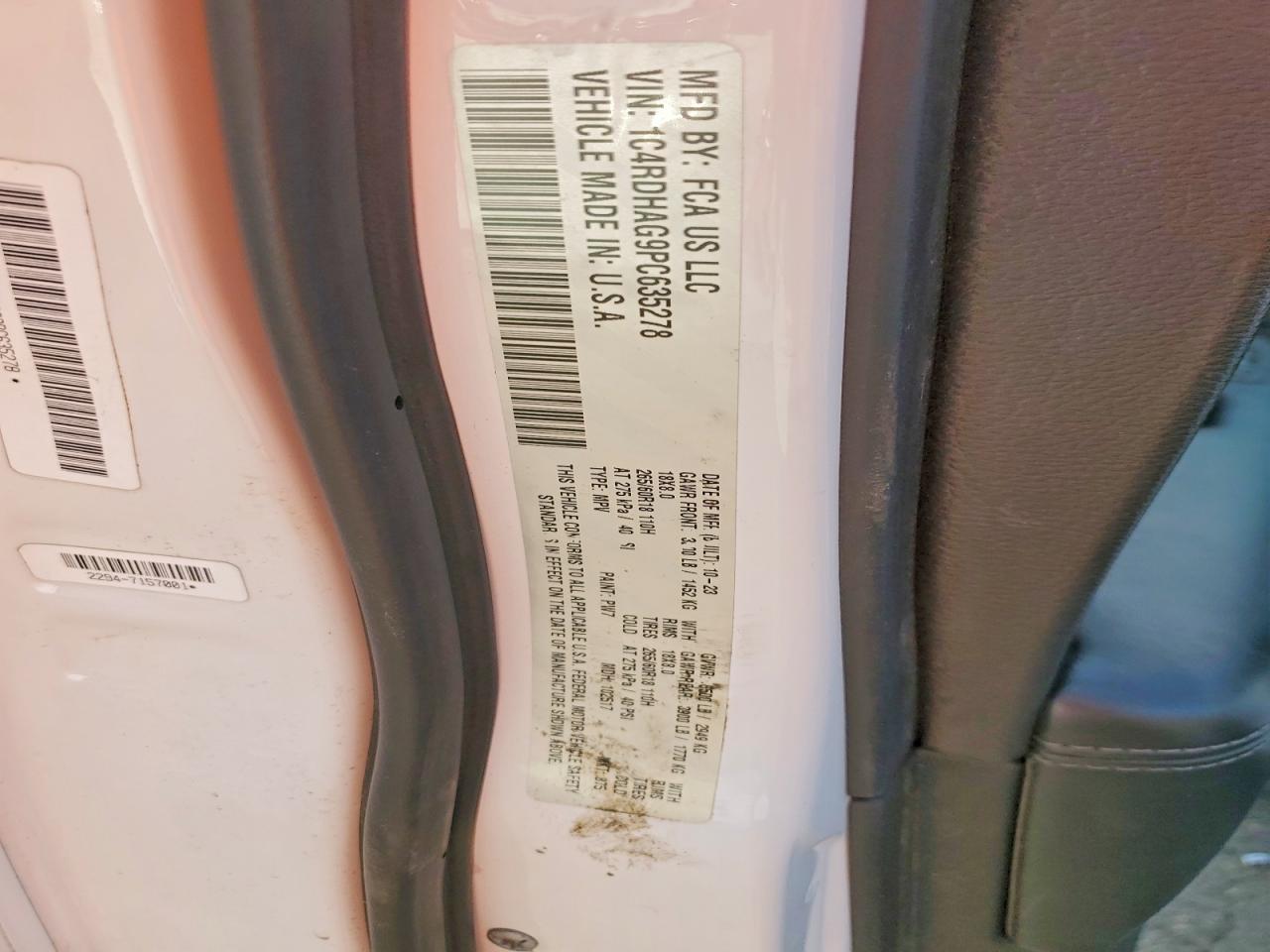 2023 DODGE DURANGO