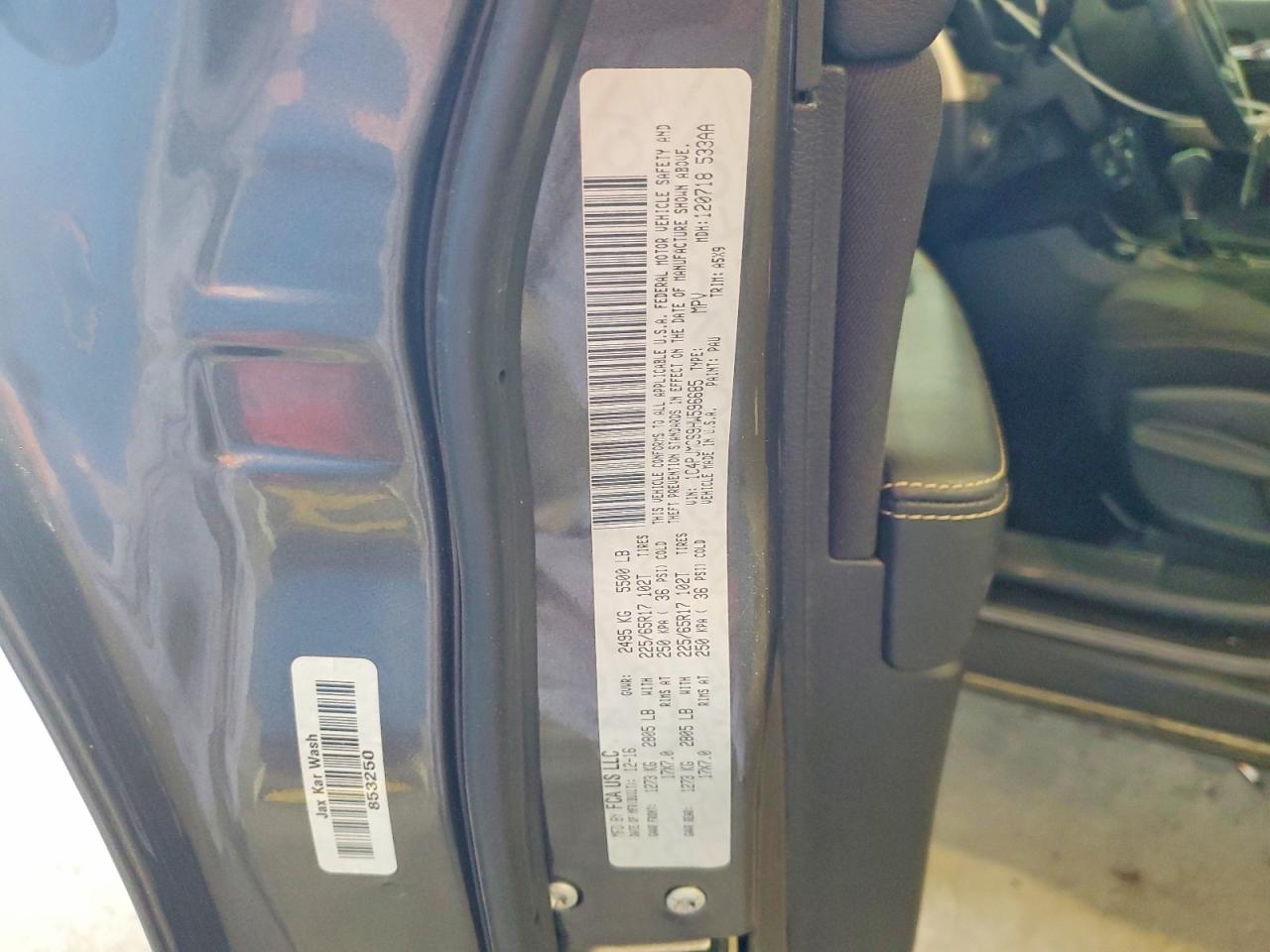 2017 JEEP GRAND CHER