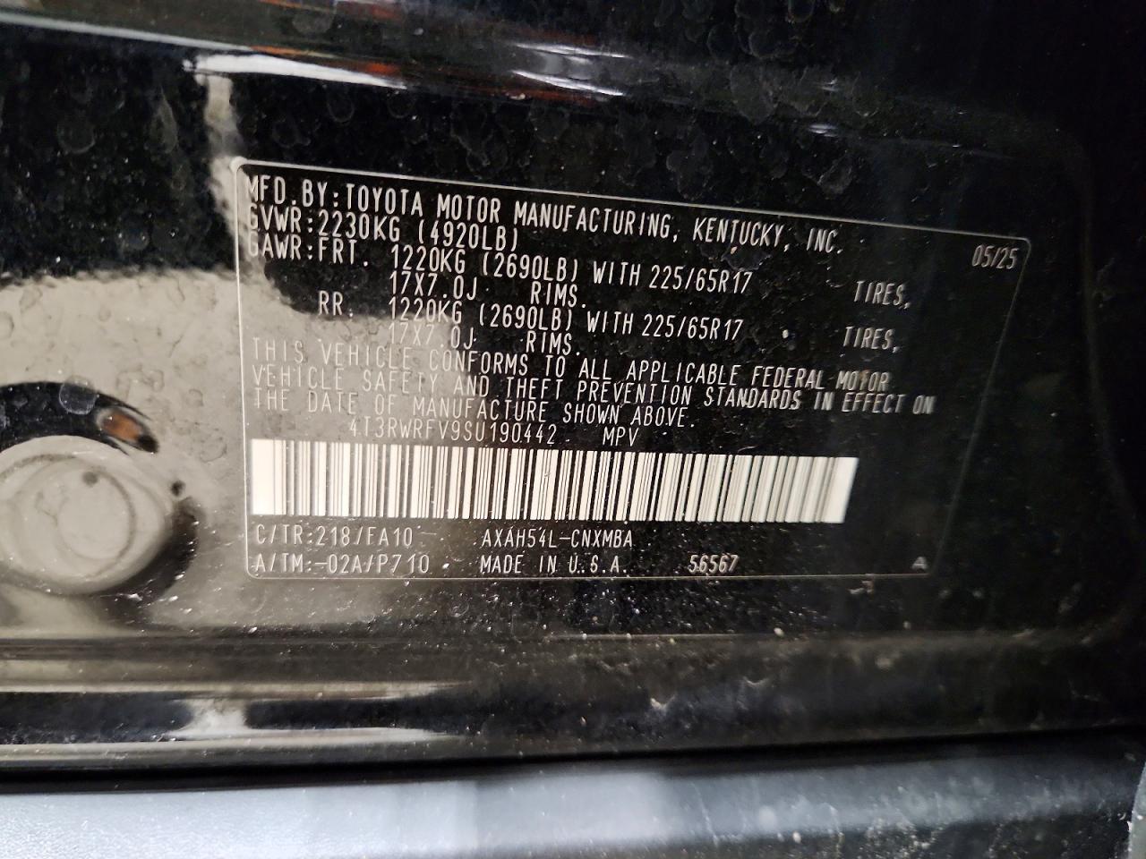 2025 TOYOTA RAV4