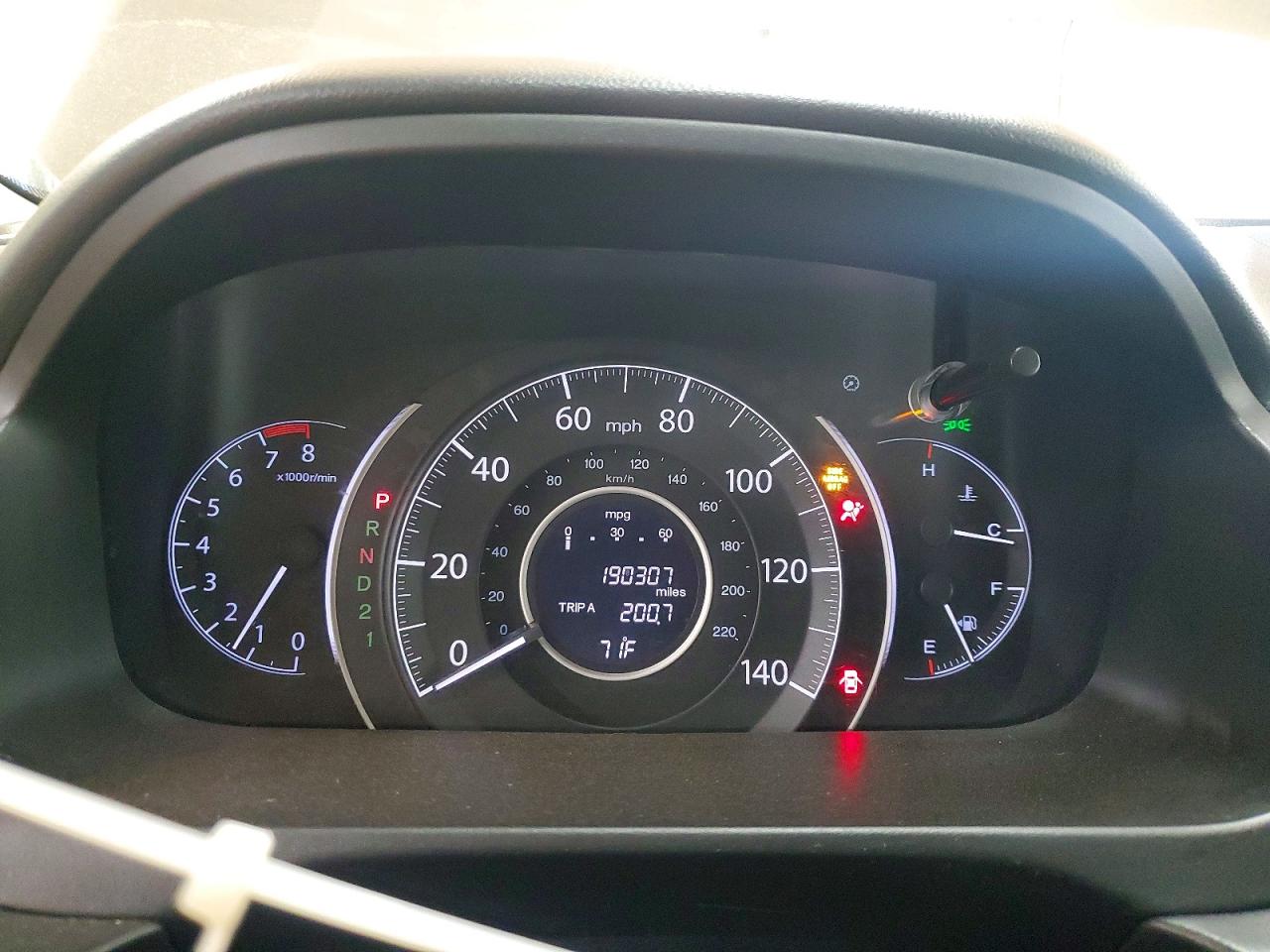 2012 HONDA CRV