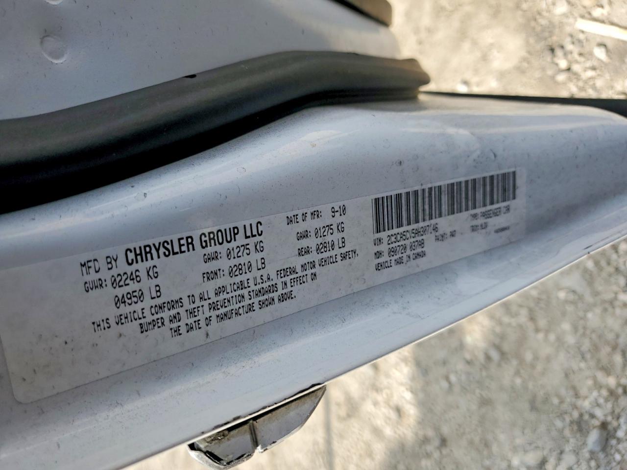 2010 CHRYSLER 300