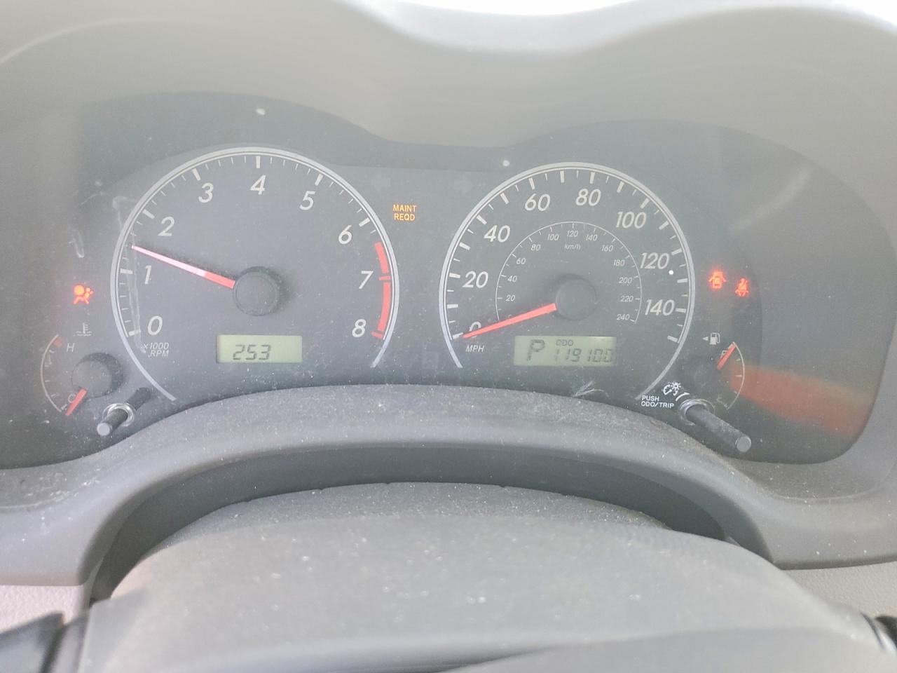 2009 TOYOTA COROLLA