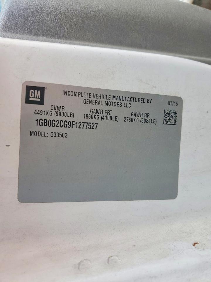 2015 CHEV EXPRESS