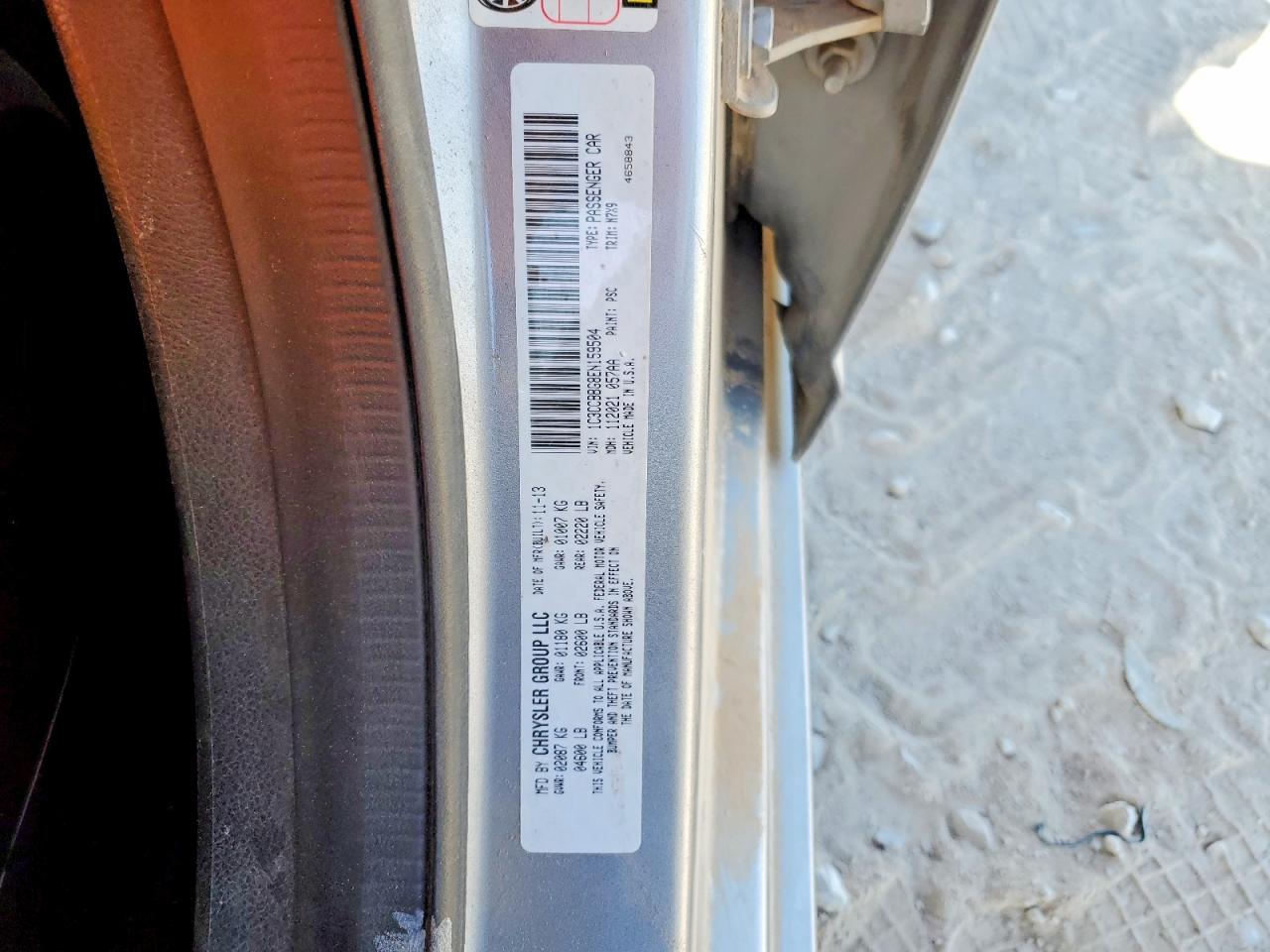 2014 CHRYSLER 200