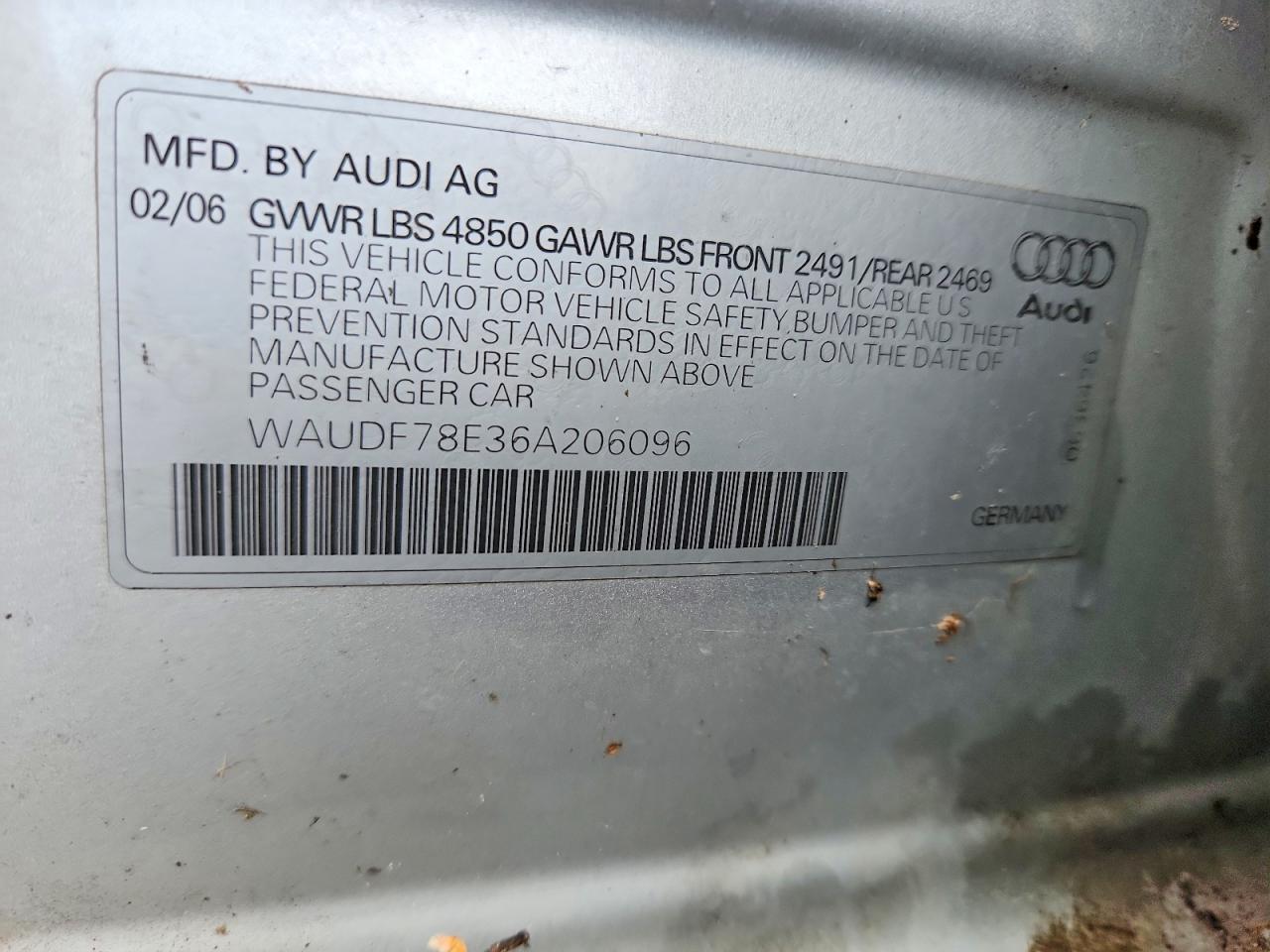 2006 AUDI A4