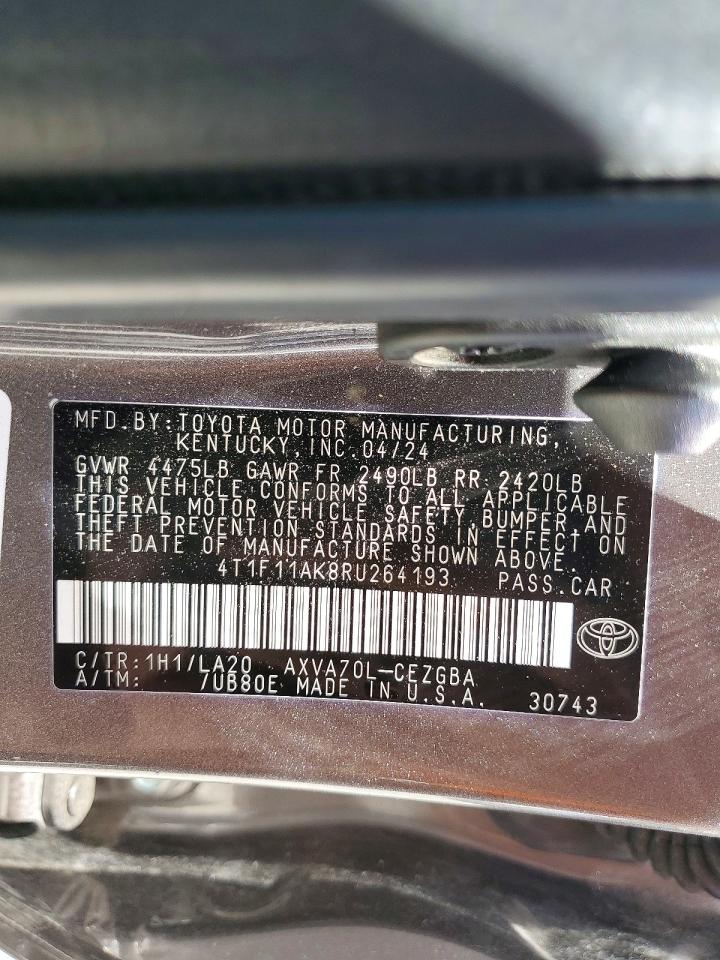 2024 TOYOTA CAMRY