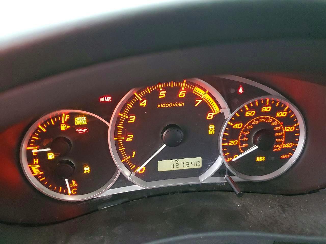 2012 SUBARU WRX
