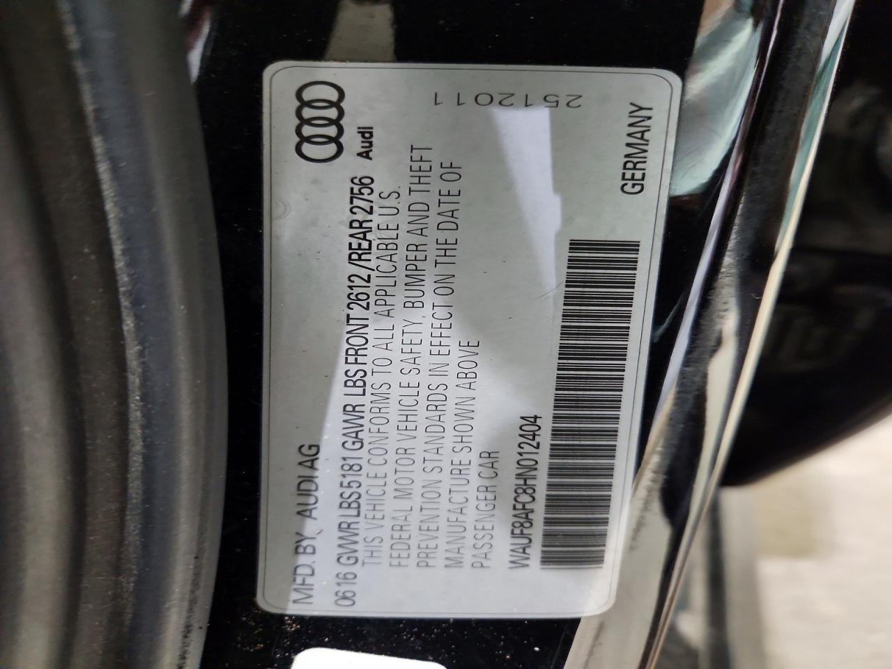 2017 AUDI A6