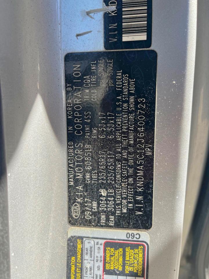 2018 KIA SEDONA