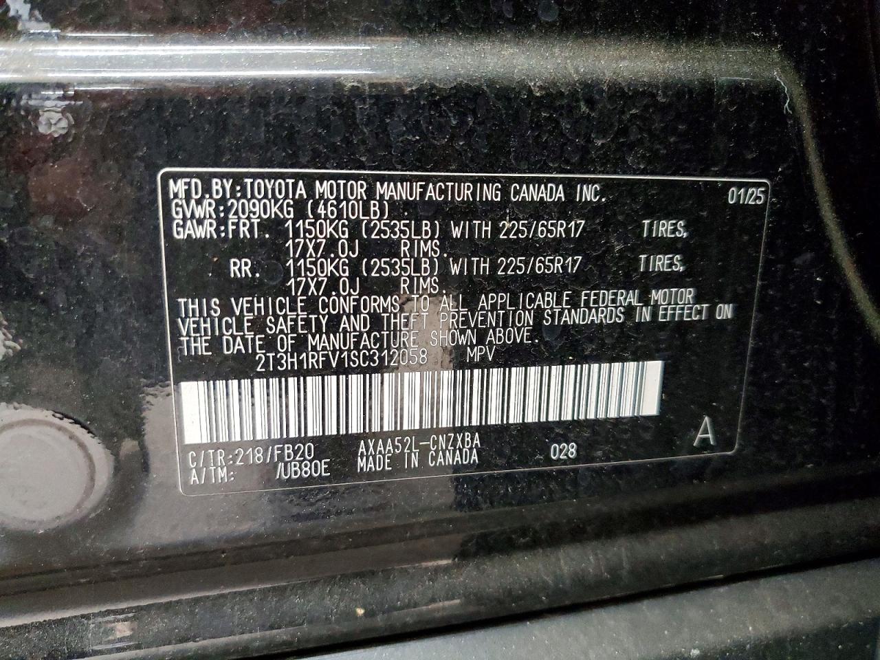 2025 TOYOTA RAV4