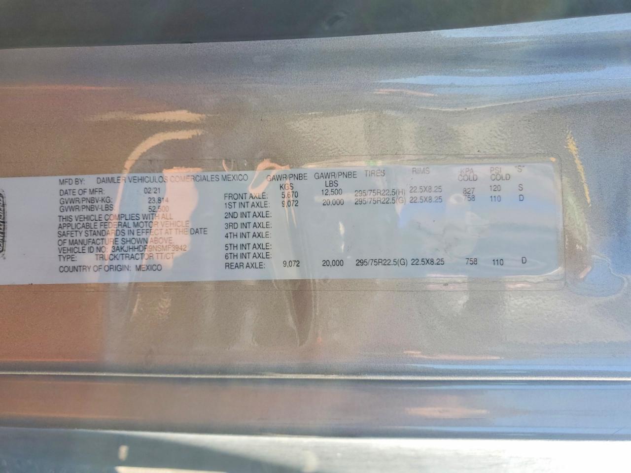 2022 FREIGHTLINER ALL OTHER