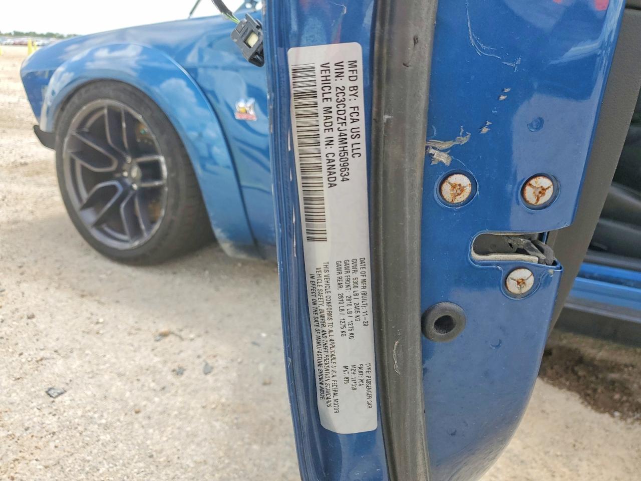 2021 DODGE CHALLENGER
