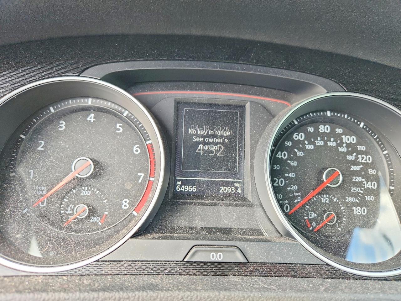 2016 VOLKSWAGEN GTI