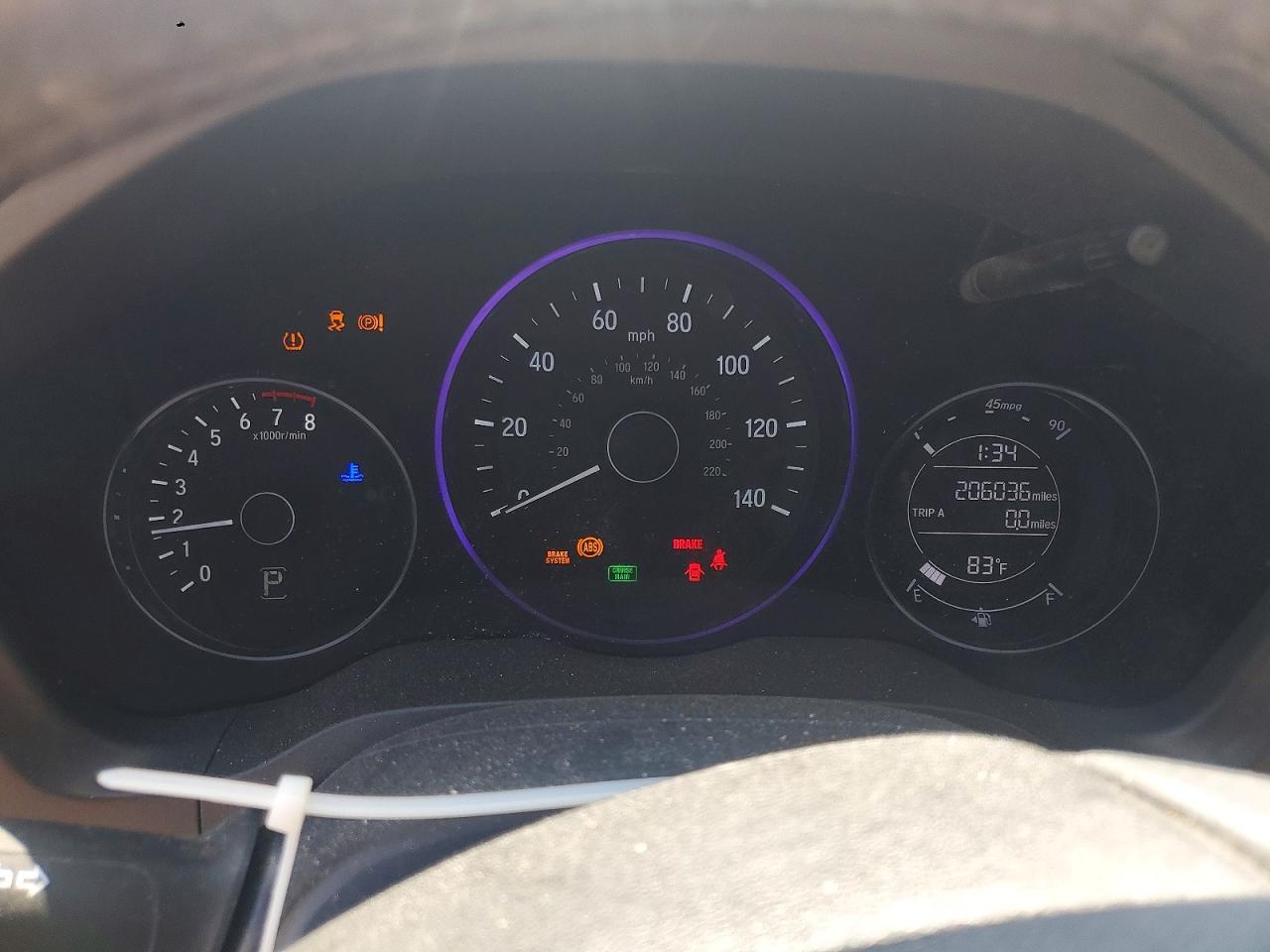 2016 HONDA HR-V