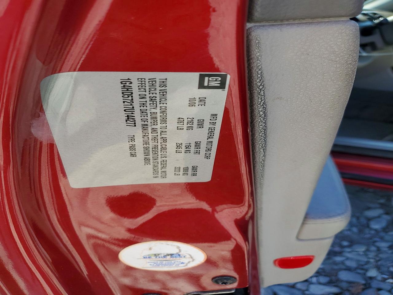 2007 BUICK LUCERNE