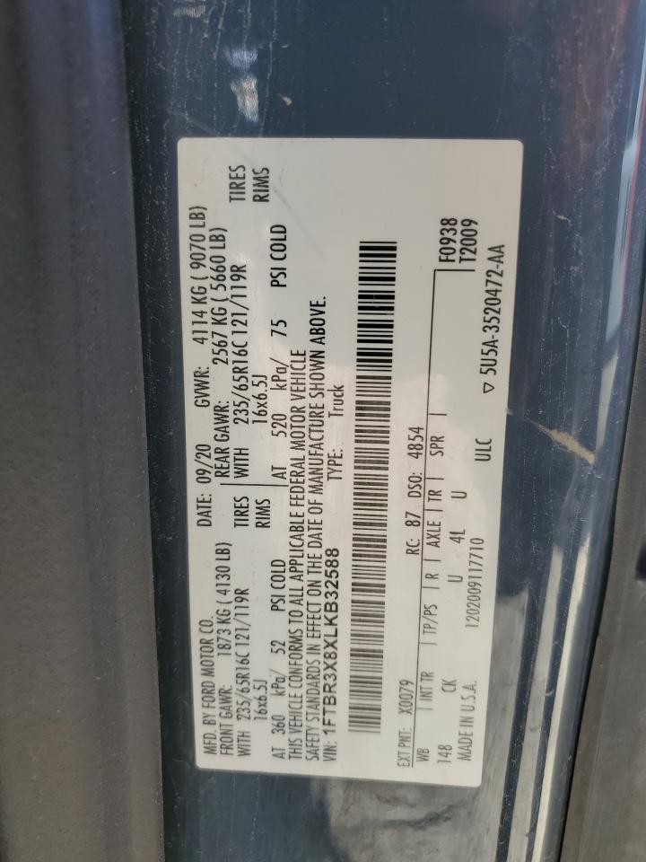 2020 FORD TRANSIT