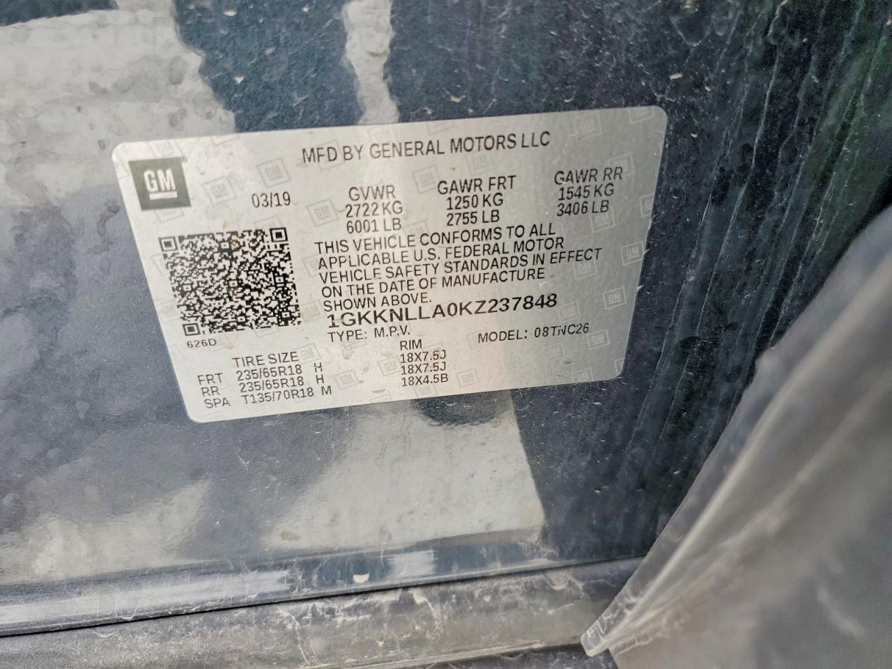 2019 GMC ACADIA