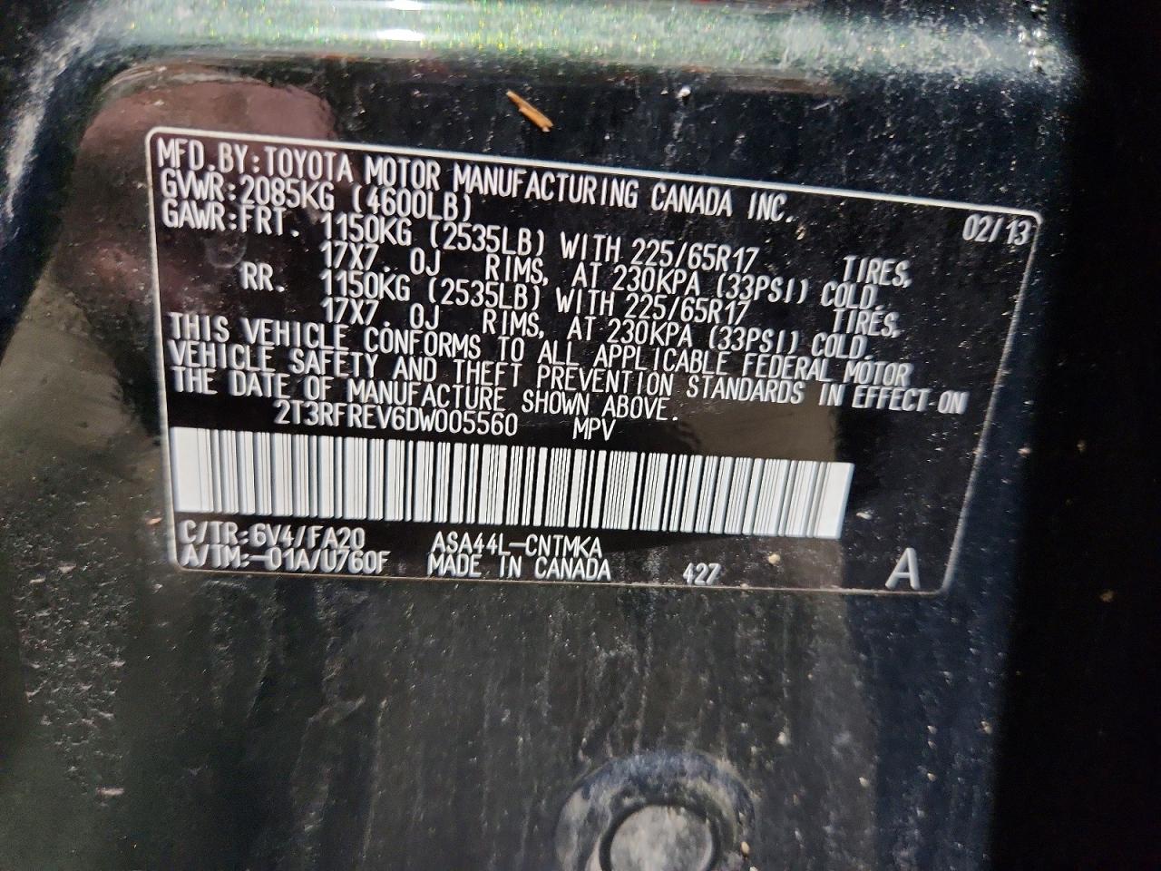 2013 TOYOTA RAV4