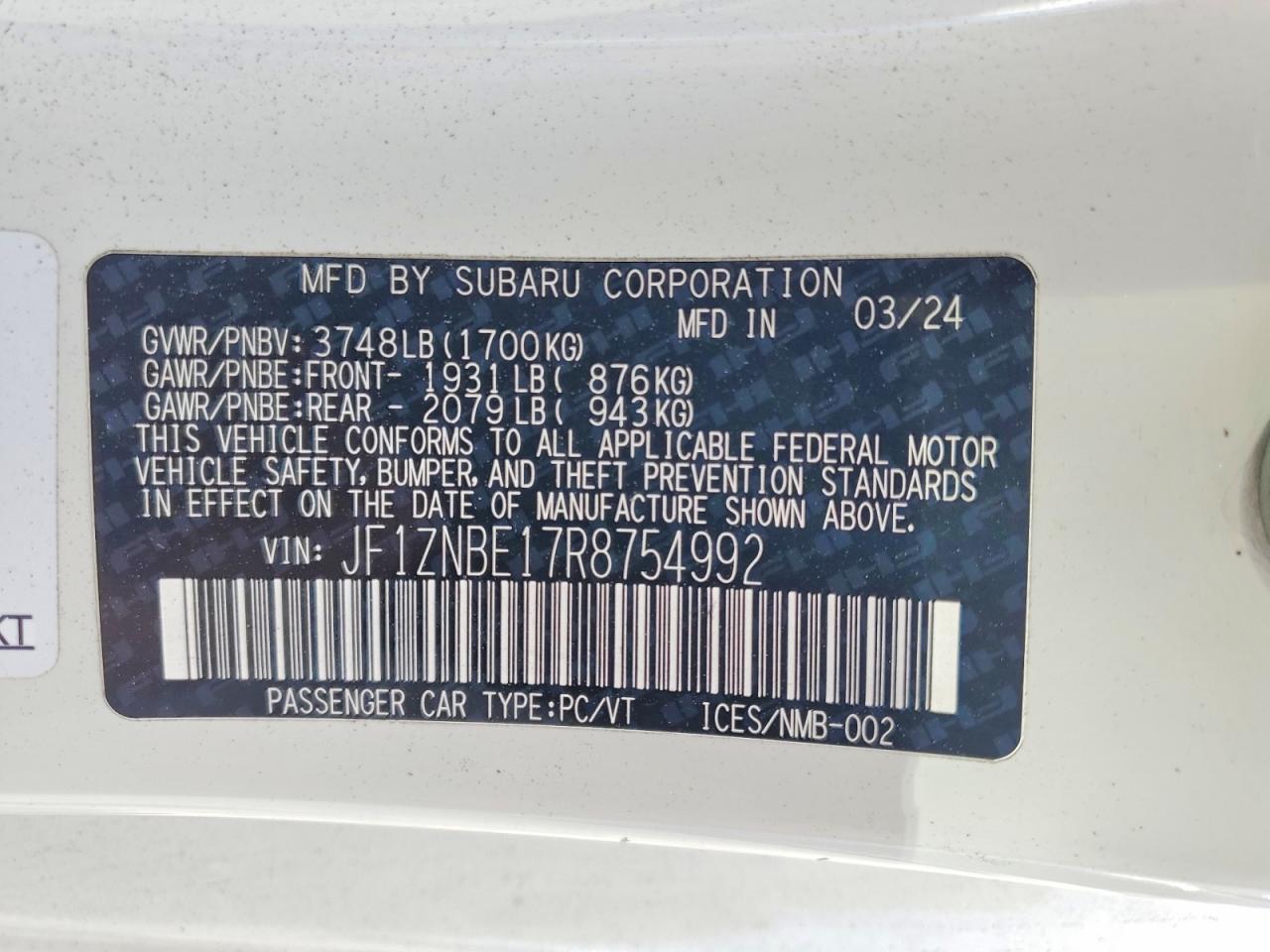 2024 TOYOTA ALL OTHER
