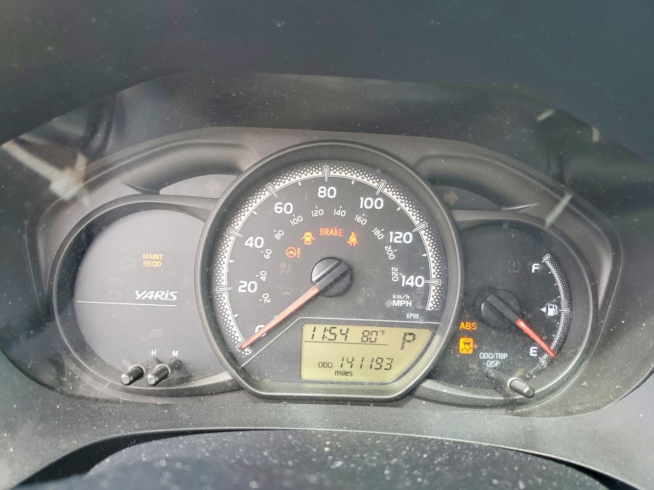 2015 TOYOTA YARIS