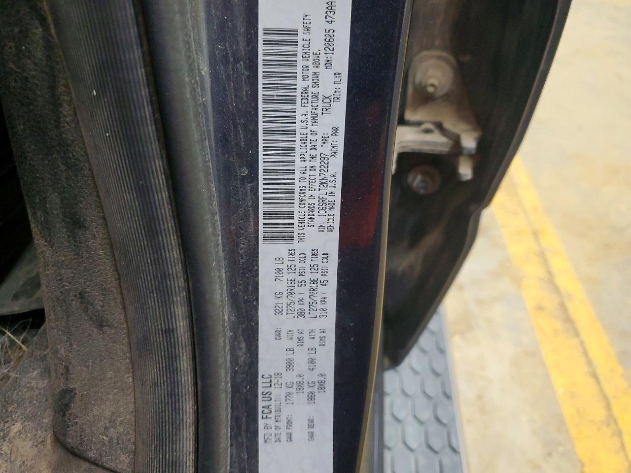 2019 RAM 1500
