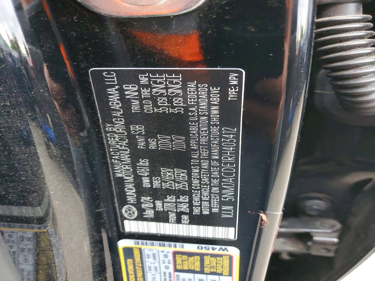 2024 HYUNDAI TUCSON