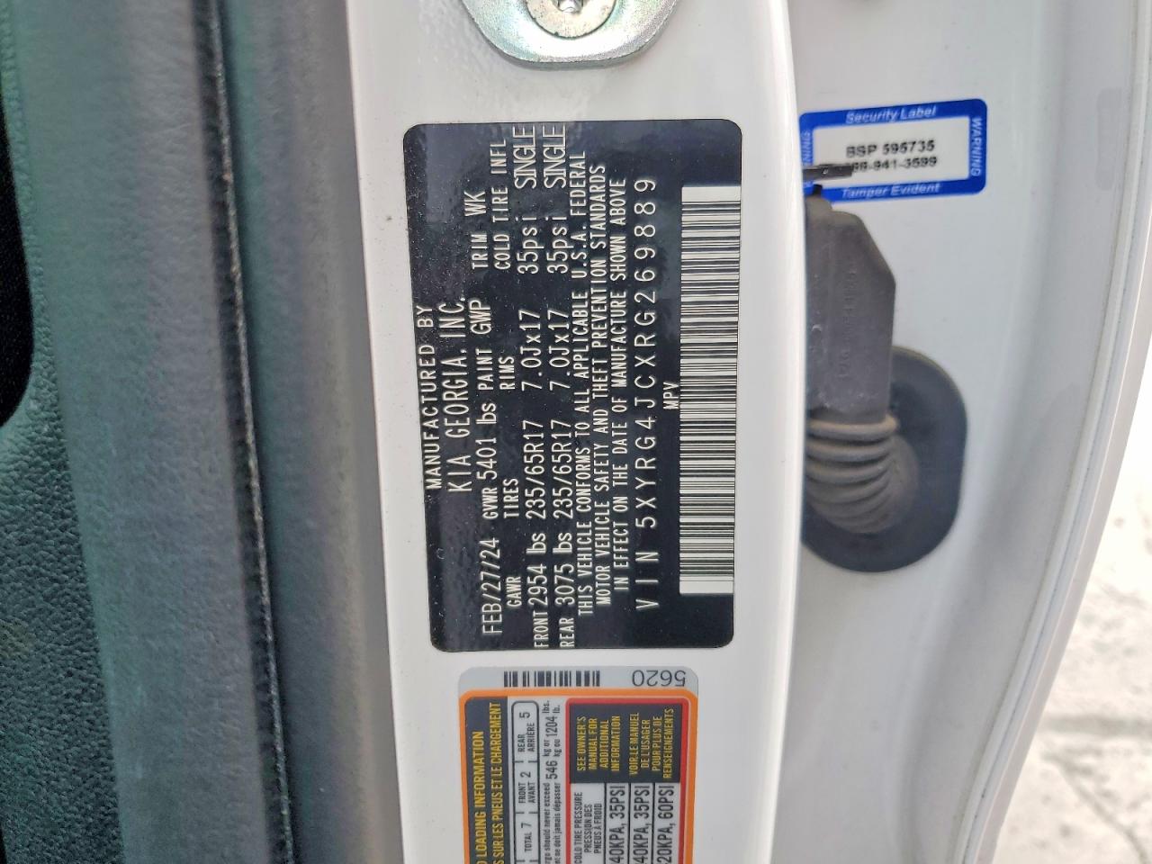 2024 KIA SORENTO