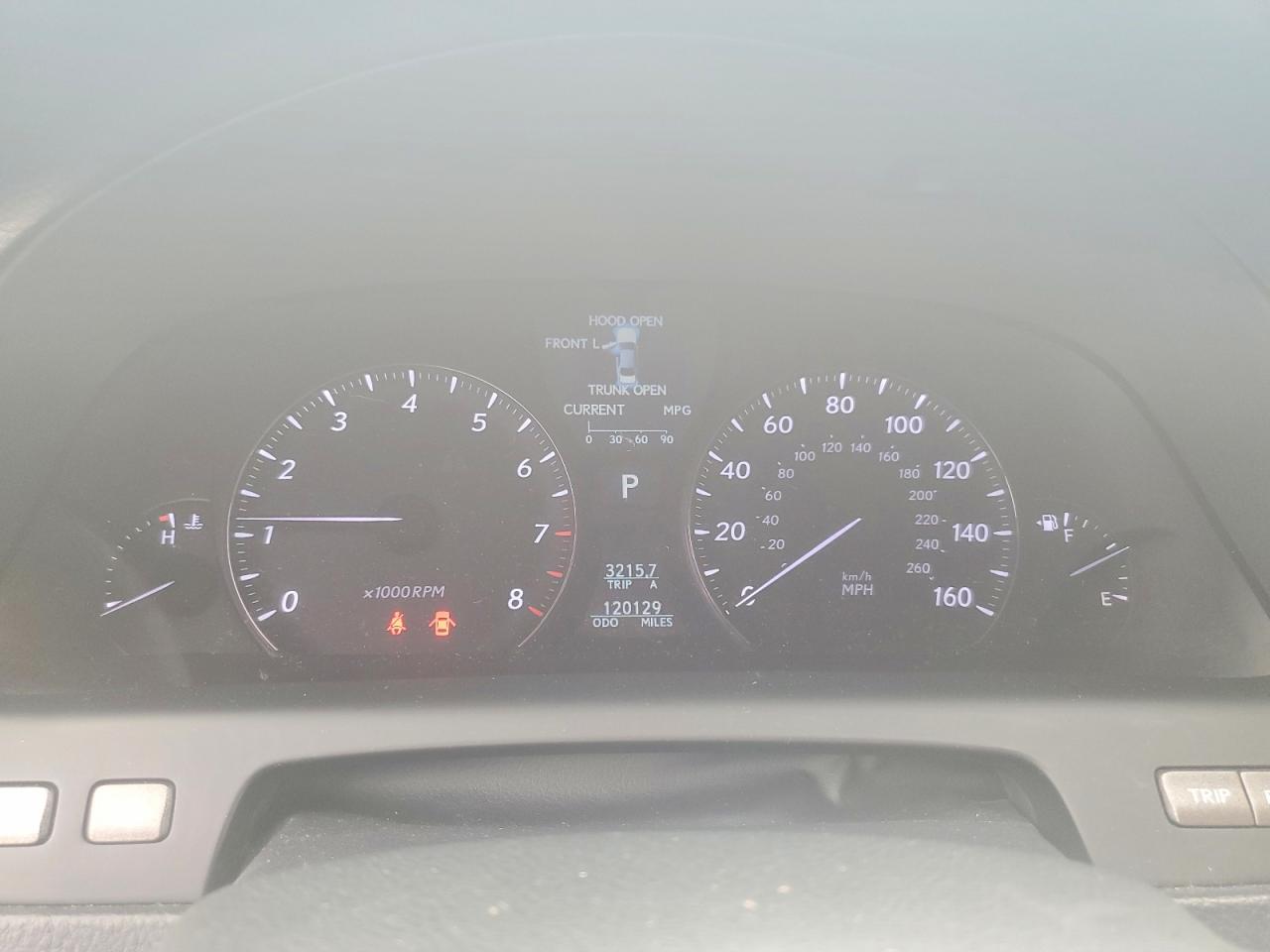 2007 LEXUS LS460