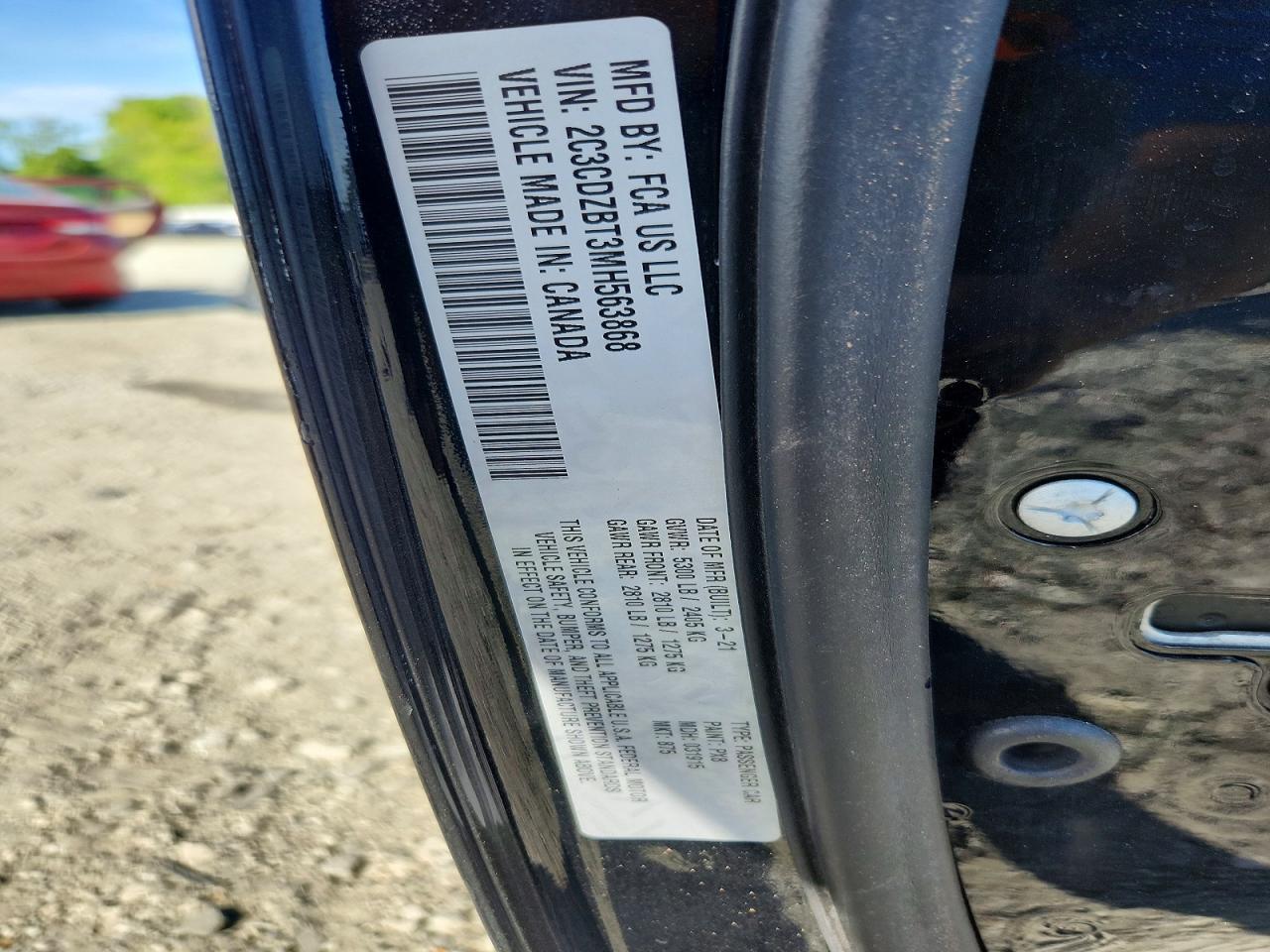 2021 DODGE CHALLENGER