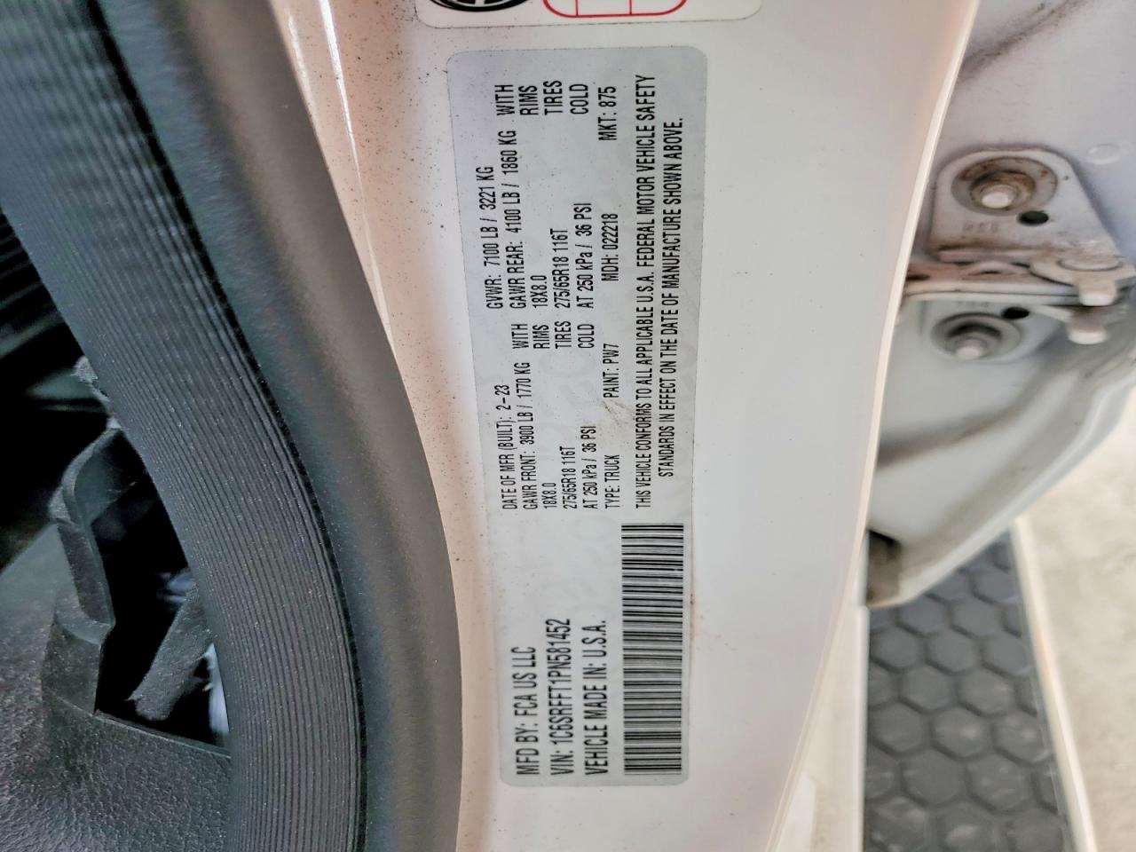 2023 RAM 1500