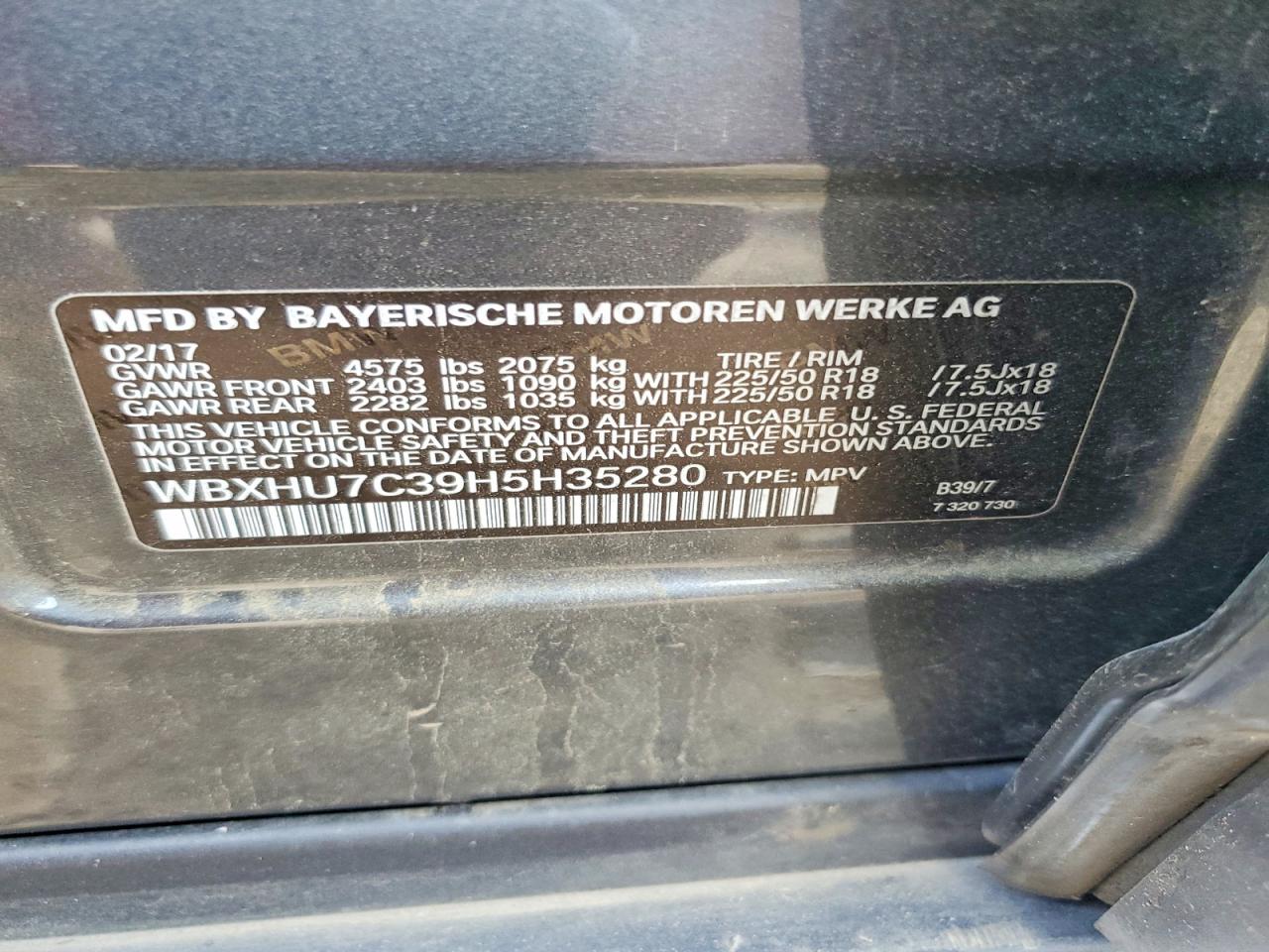2017 BMW X1