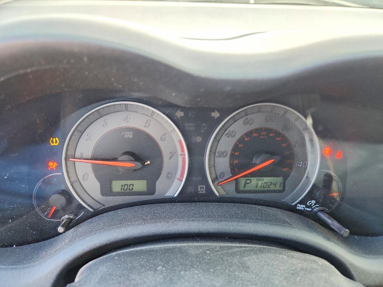 2012 TOYOTA COROLLA