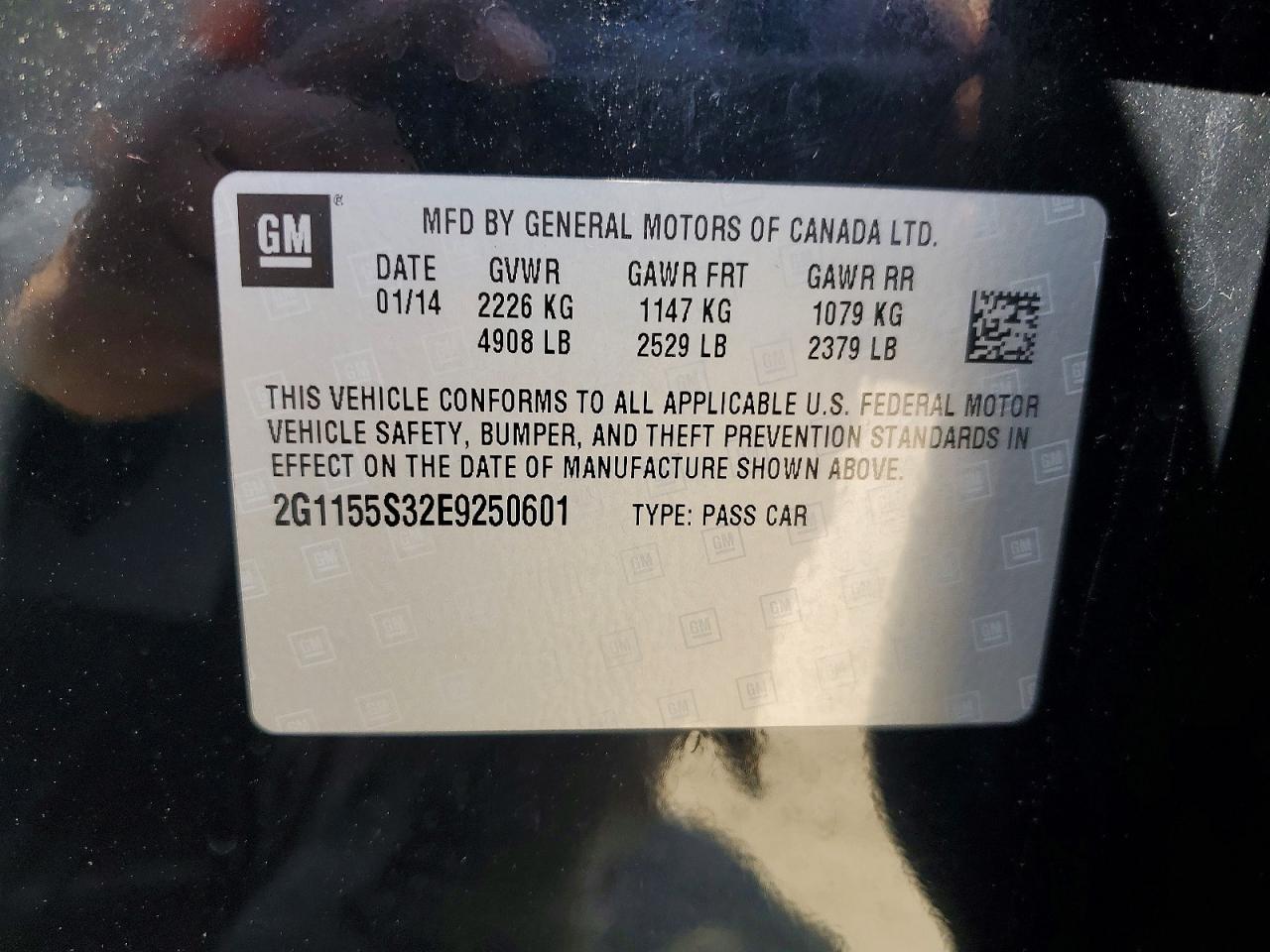 2014 CHEVROLET IMPALA