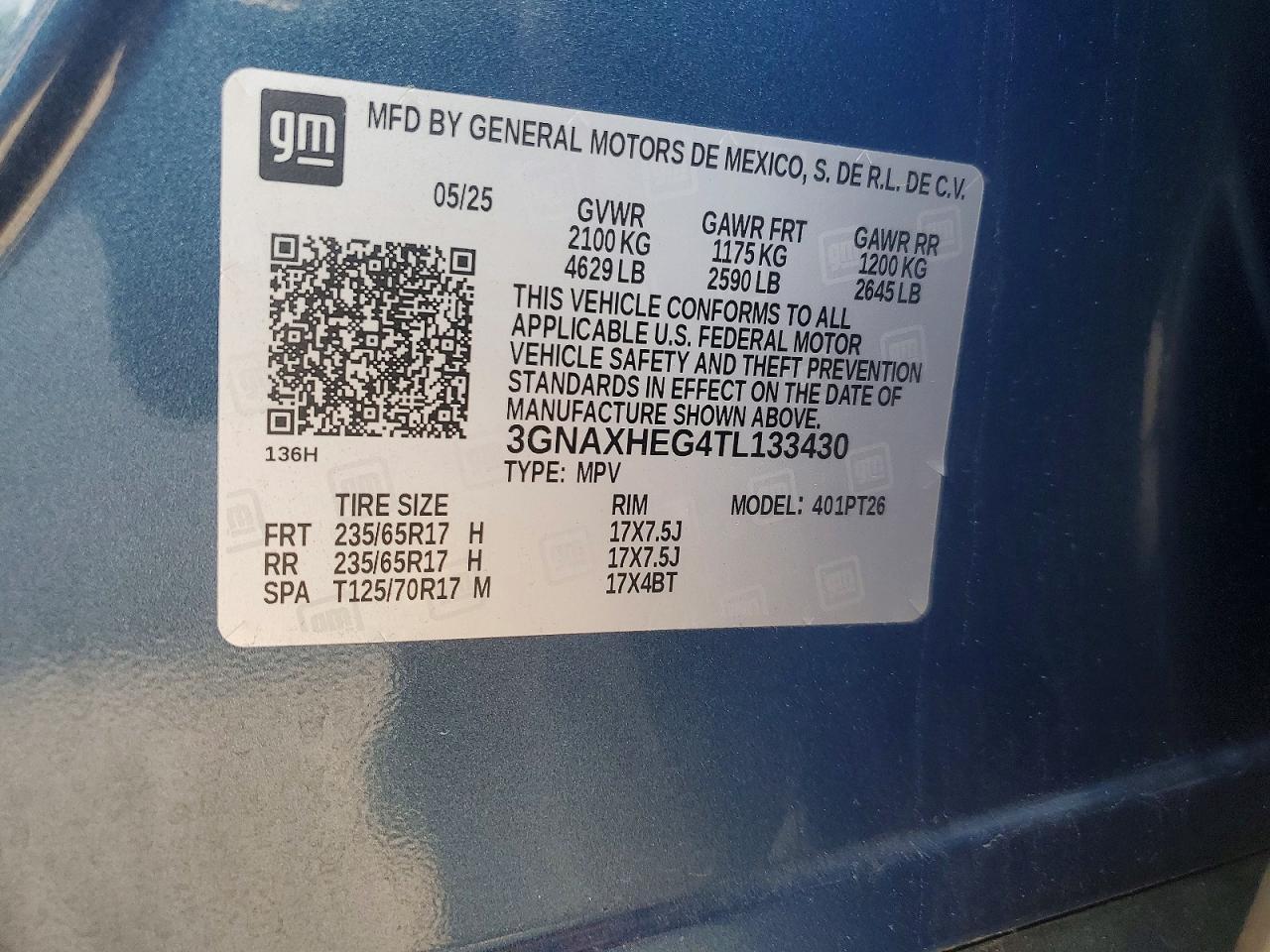 2026 CHEVROLET EQUINOX