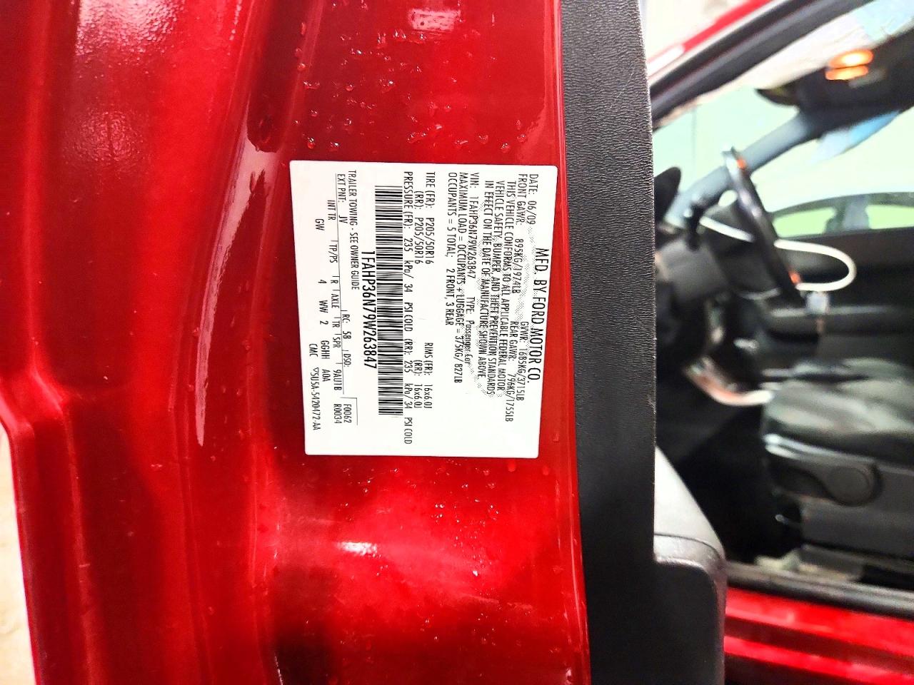 2009 FORD FOCUS