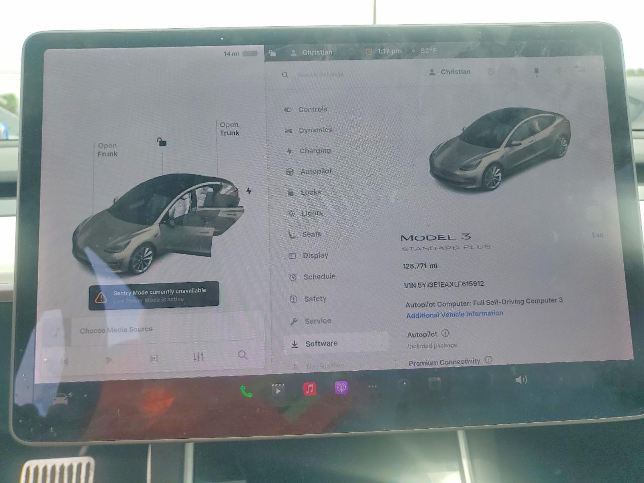 2020 TESLA MODEL 3