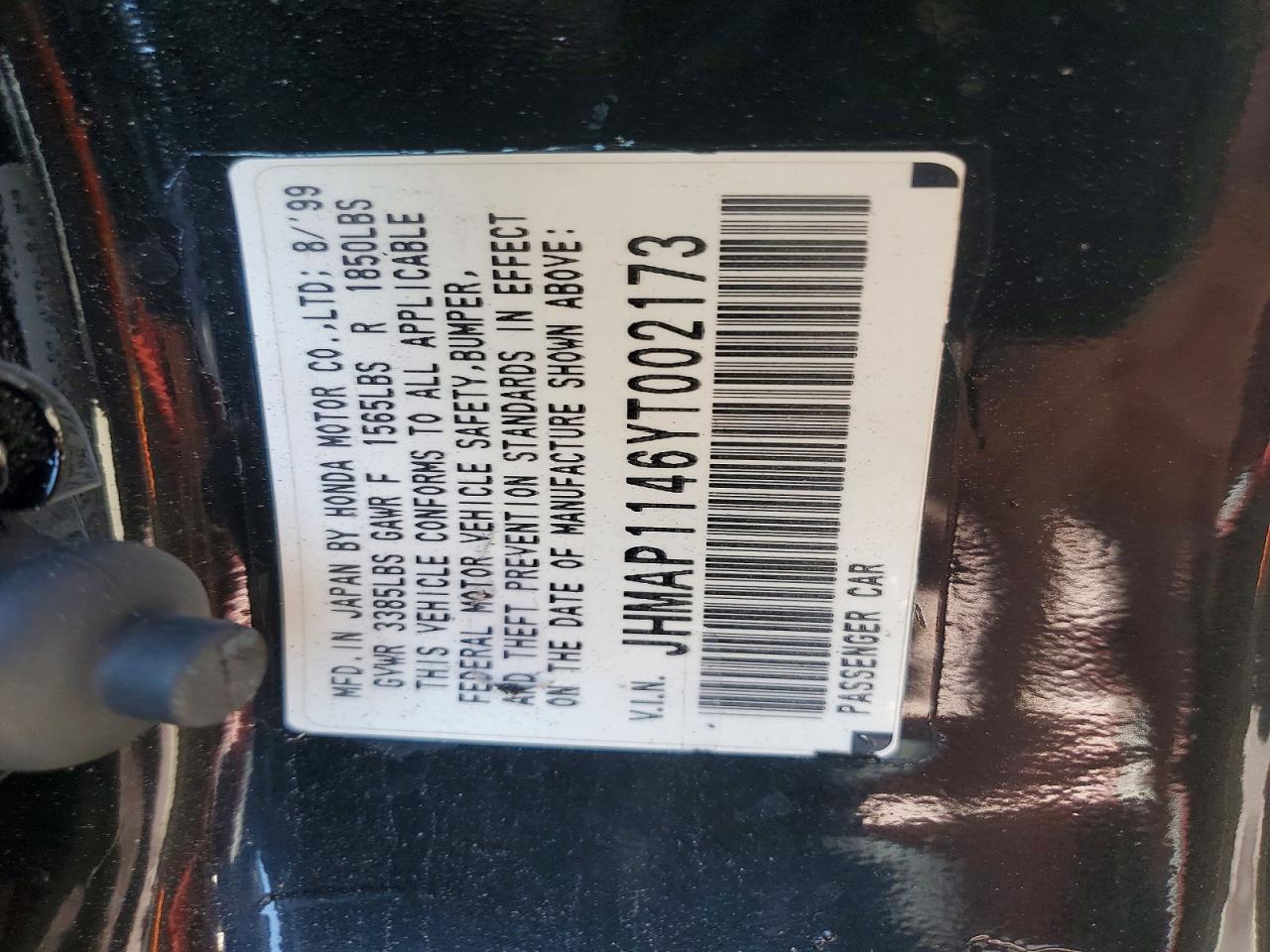2000 HONDA S2000