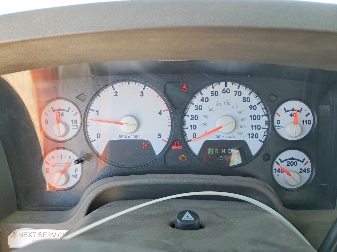 2007 DODGE RAM 2500