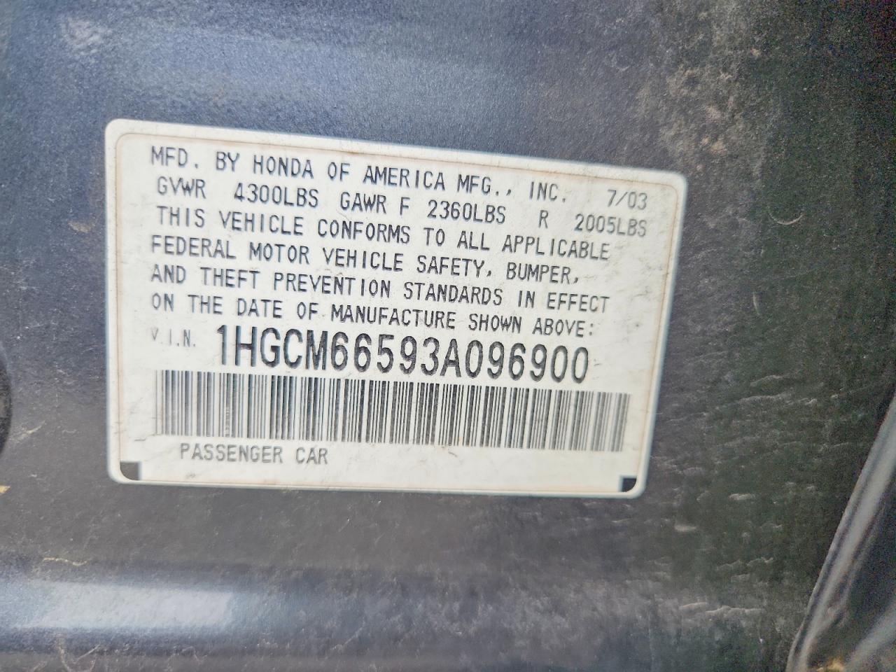 2003 HONDA ACCORD