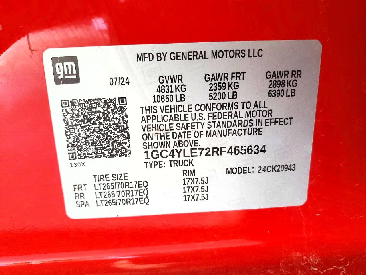 2024 CHEVROLET ALL Models