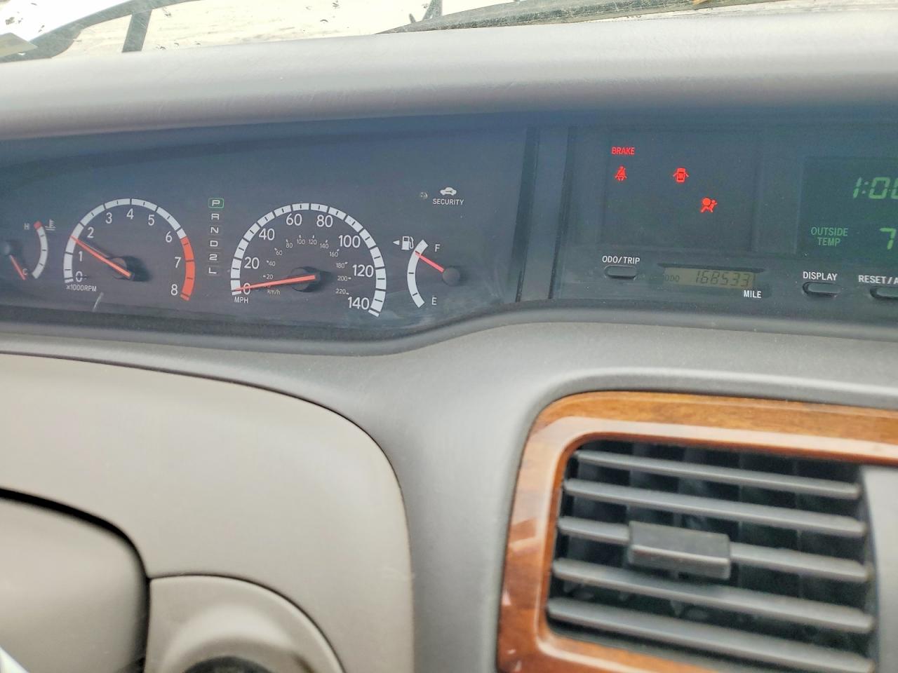 2002 TOYOTA AVALON