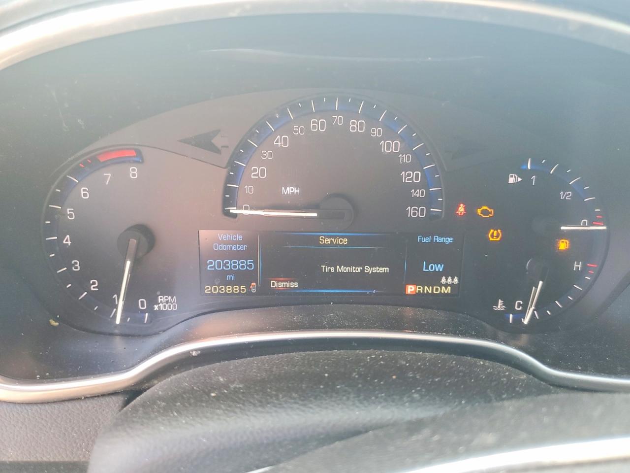 2016 CADILLAC SRX