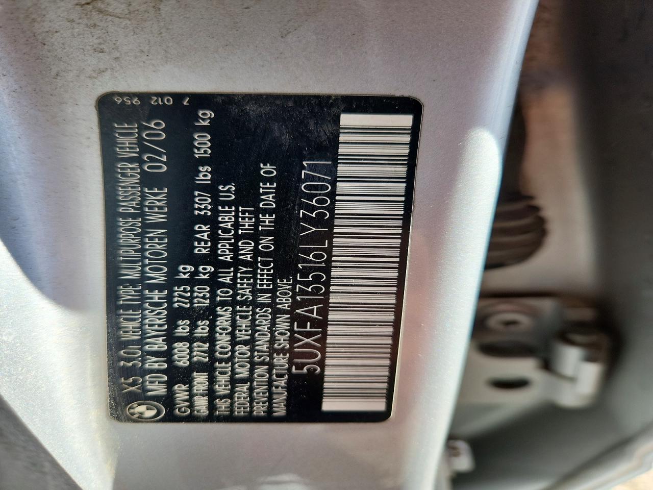 2006 BMW X5