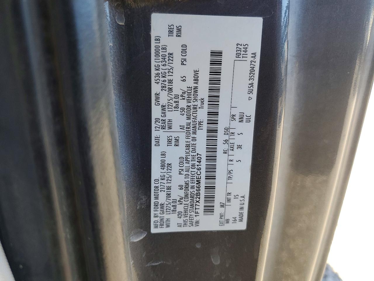 2021 FORD F250