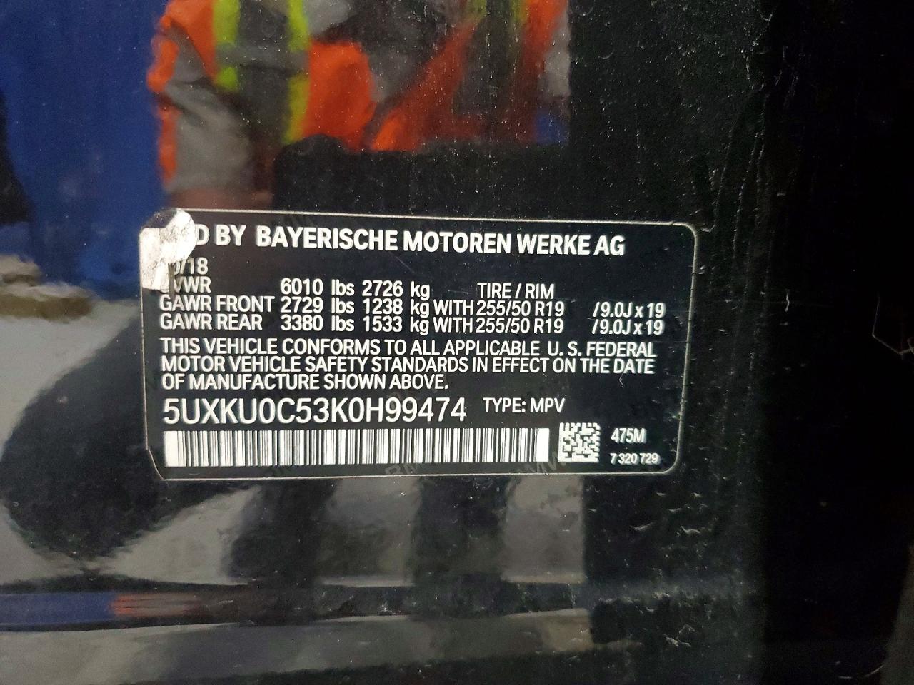 2019 BMW X6