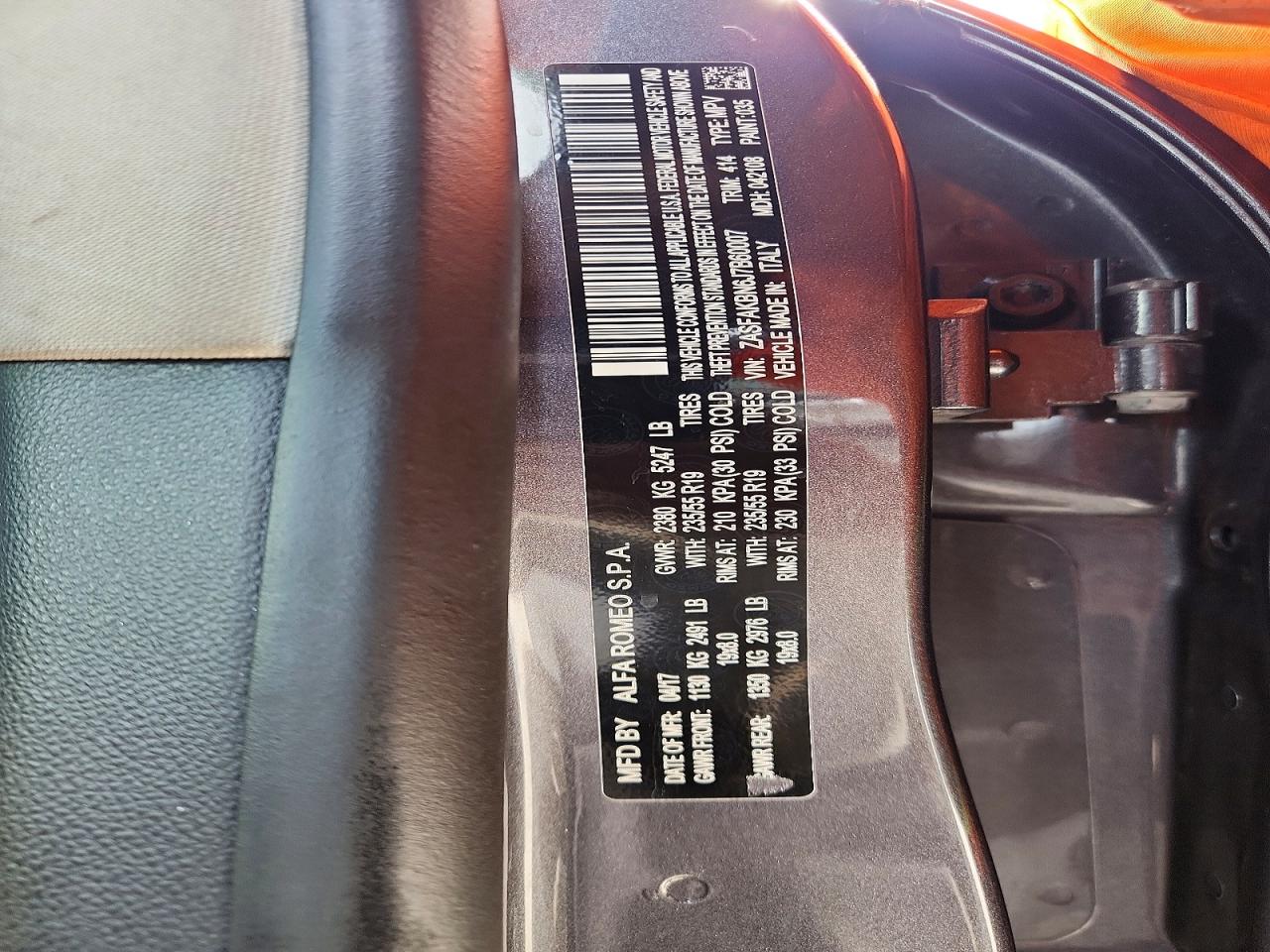 2018 ALFA ROMEO STELVIO